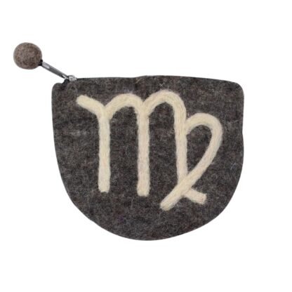 Felt Virgo Zodiac Coin Purse - Global Groove - Image 3