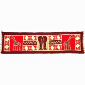 Horizontal Green Guinea Fowl Batik - Tonga Textiles