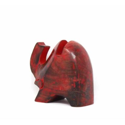 Elephant Eyeglass Stand in Red Wash - Image 8