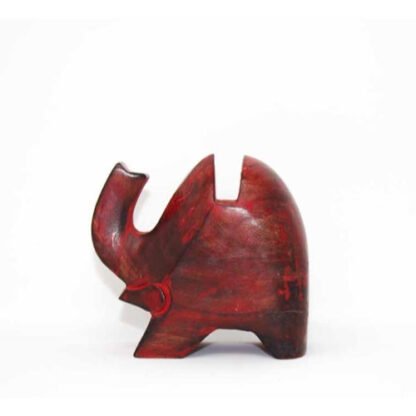 Elephant Eyeglass Stand in Red Wash - Image 7