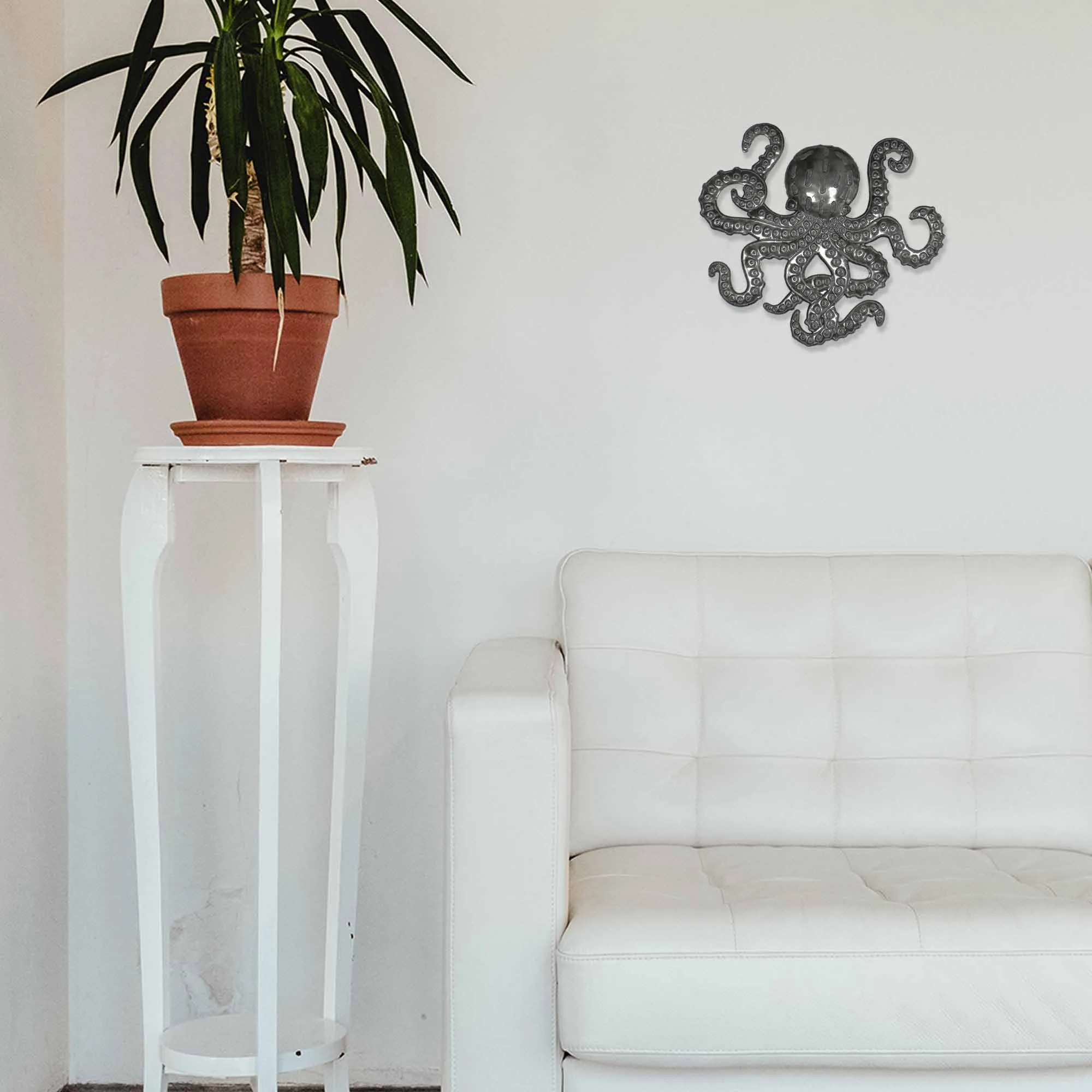 Octopus Nautical Haitian Steel Drum Wall Art x 16 - Image 3