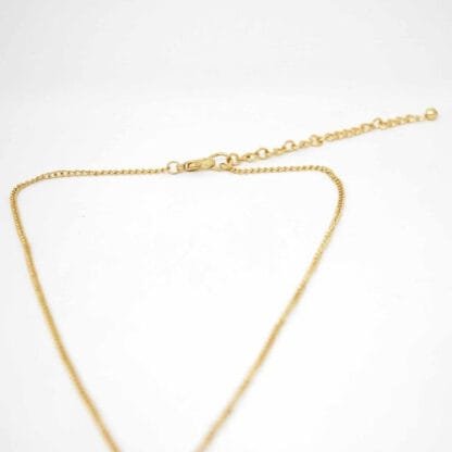 Cone Pendant Goldtone Neckace - Image 10