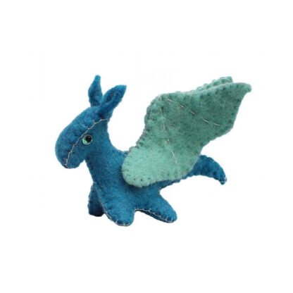 Mythical Dragons Felt Ornaments, Set of 4 - Image 3