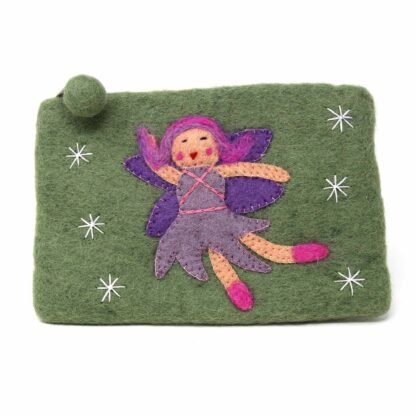 Hand Crafted Felt Starry Fairy Pouch - Image 3