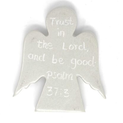 Angel Devotional Tokens with Psalm Inscriptions, Set of 2 - Image 2