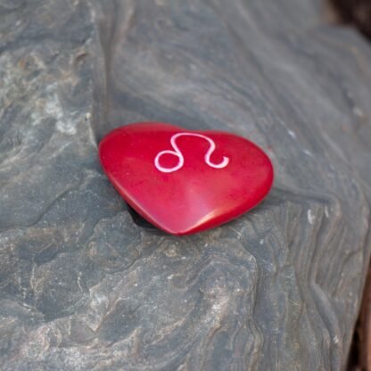 Zodiac Soapstone Hearts, Pack of 5: LEO - Image 6