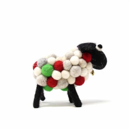 Christmas Sheep, Small 10cm - Global Groove (H) - Image 4