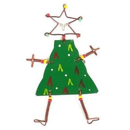 Set of 10 Dancing Girl Christmas Tree Pins - Creative Alternatives - Image 2