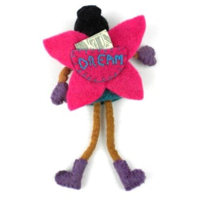 Brown Skin Tone Tooth Fairy with Black Hair - Image 2