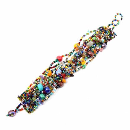 Beachball Beaded Bracelet - Multi - Image 3