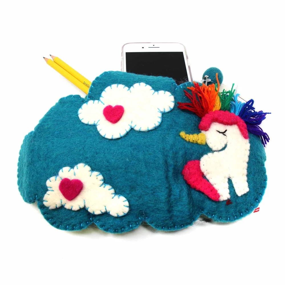 Felt Unicorn Shoulder Bag - Global Groove - Image 2