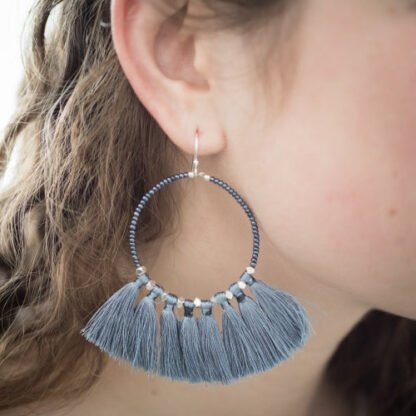 The Dreamer Earring, Steel - Aid Through Trade - Image 2