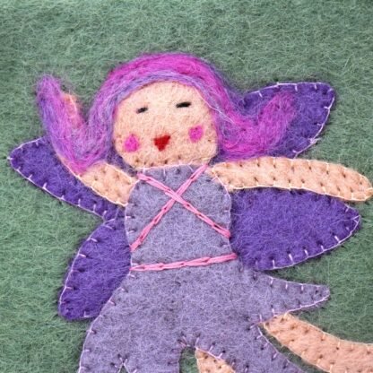 Hand Crafted Felt Starry Fairy Pouch - Image 2