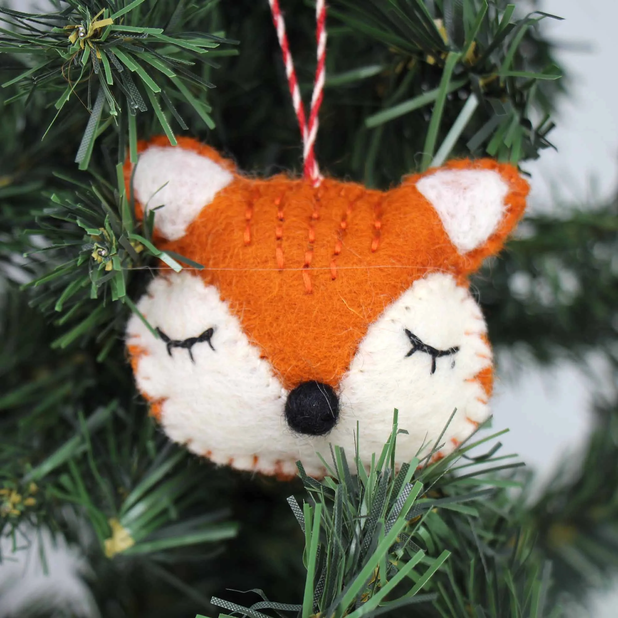 Christmas Ornament: Fox - Global Groove (H) - Image 3