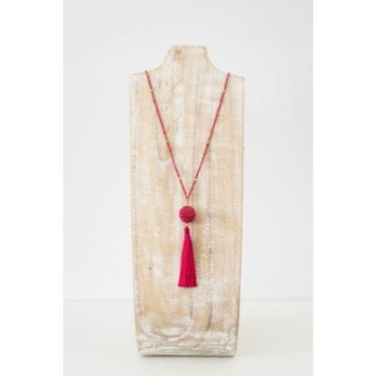 The Wanderer Tassel Necklace, Carousel - Aid Through Trade - Image 2
