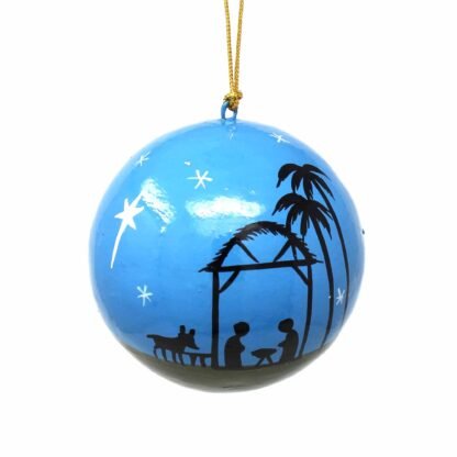 Handpainted Ornament, Christmas Nativity - Image 2