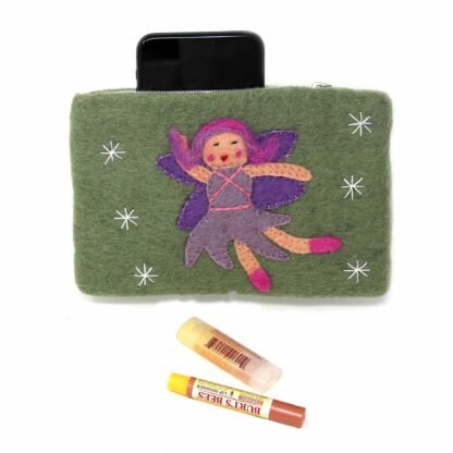 Hand Crafted Felt Starry Fairy Pouch - Image 4