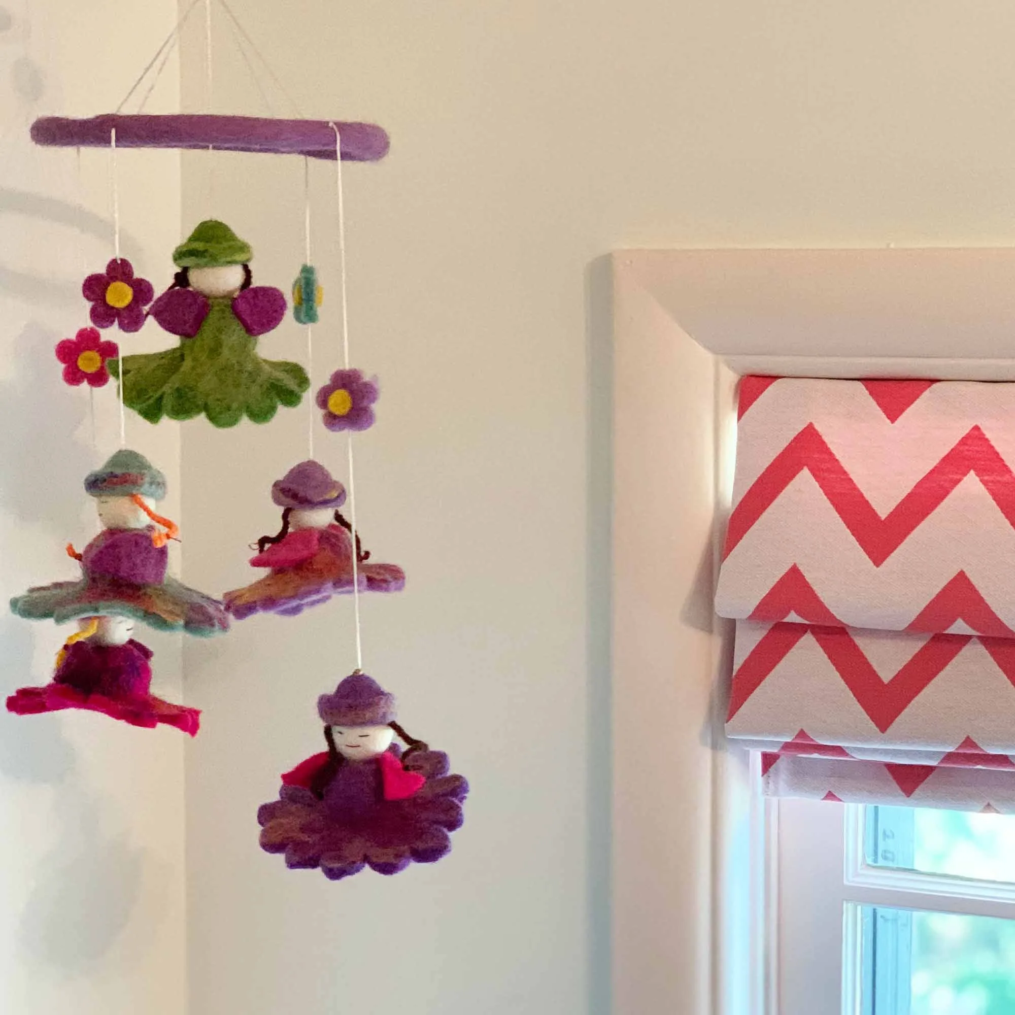 Felt Flower Fairy Mobile - Global Groove - Image 13