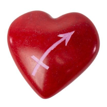 Zodiac Soapstone Hearts, Pack of 5: SAGITTARIUS - Image 3