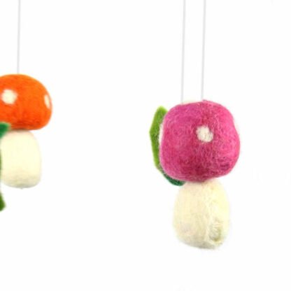 Felt Mushroom Mobile - Global Groove - Image 2