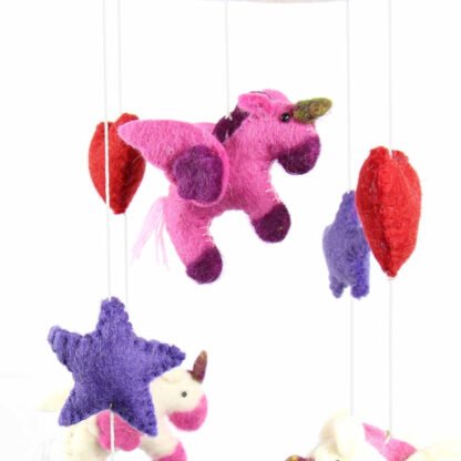 Felt Unicorn Mobile - Global Groove - Image 9