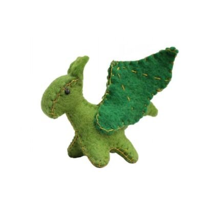 Mythical Dragons Felt Ornaments, Set of 4 - Image 4