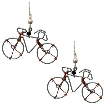 Wire Bicycle Earrings - Creative Alternatives - Image 5