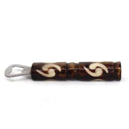 African Batik Bone Bottle Opener, Mixed Designs - Image 7