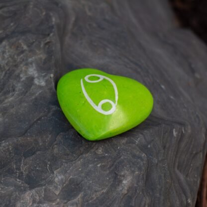 Zodiac Soapstone Hearts, Pack of 5: CANCER - Image 6