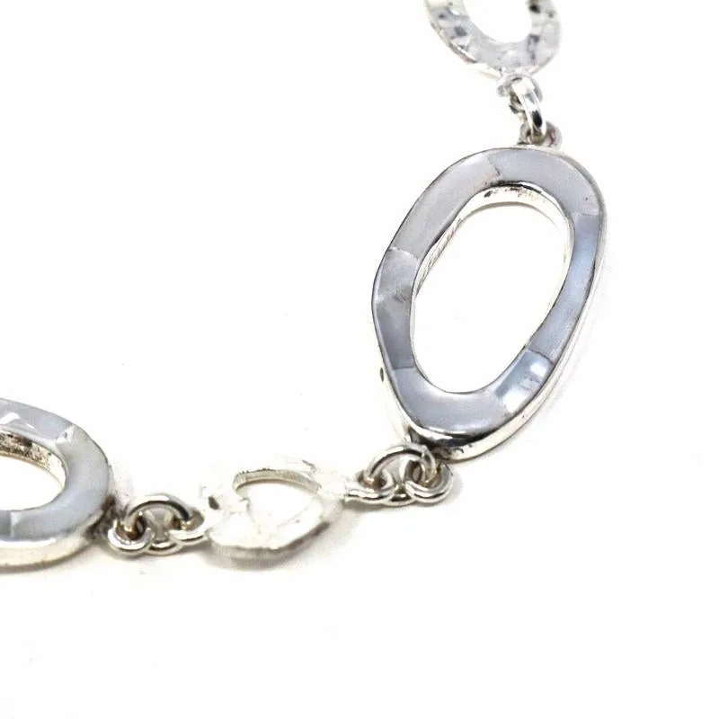 Bracelet, Mother-of-Pearl Rings - Image 2