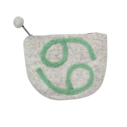 Felt Cancer Zodiac Coin Purse - Global Groove - Image 3