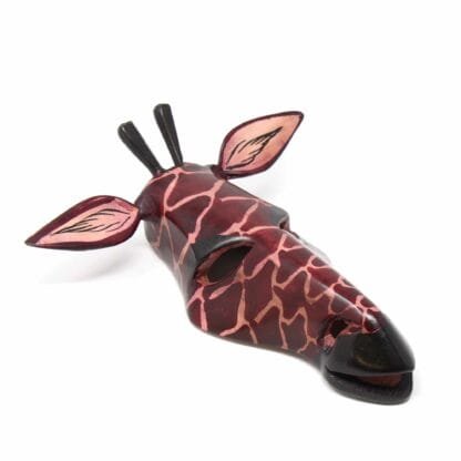 Wood Giraffe Mask - Image 2