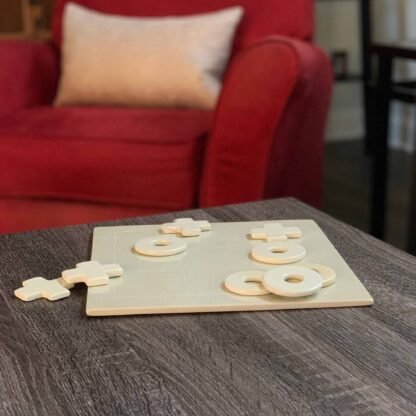 Handcarved Soapstone Tic-Tac-Toe Game Set - Image 5