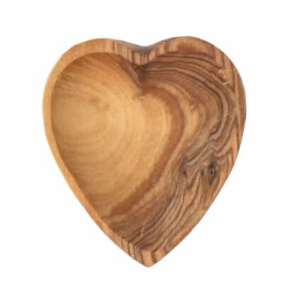 Petite Olive Wood Heart Trinket Bowls - Set of 2 - Image 7