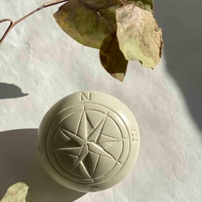 Compass Soapstone Sculpture, Natural Stone - Image 8