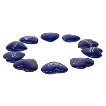 Zodiac Soapstone Hearts, Pack of 5: AQUARIUS - Image 6