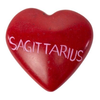 Zodiac Soapstone Hearts, Pack of 5: SAGITTARIUS - Image 2