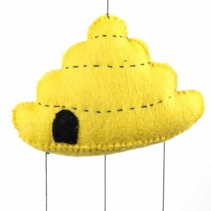 Felt Beehive Mobile - Global Groove - Image 3