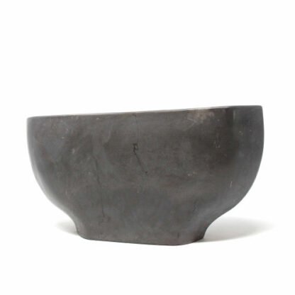 Soapstone Black Menorah - Smolart - Image 2