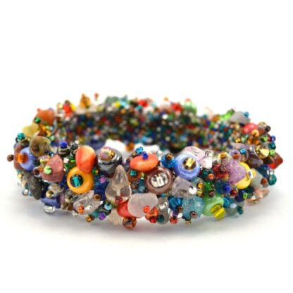 Magnetic Beach Ball Caterpillar Bracelet Multi - Lucias Imports (J) - Image 5