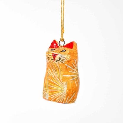 Handpainted Ornament Cat Figurine - Pack of 3 - Image 4