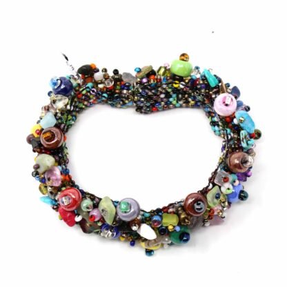 Magnetic Beach Ball Caterpillar Bracelet Multi - Lucias Imports (J) - Image 2