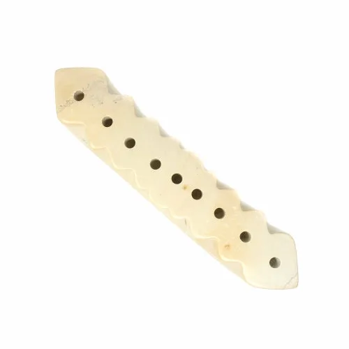 Soapstone White Menorah - Smolart - Image 4