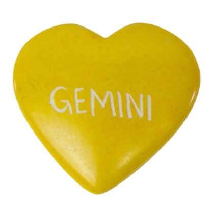 Zodiac Soapstone Hearts, Pack of 5: GEMINI - Image 2