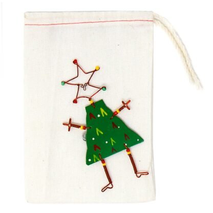 Dancing Girl Christmas Tree Pin - Creative Alternatives - Image 2