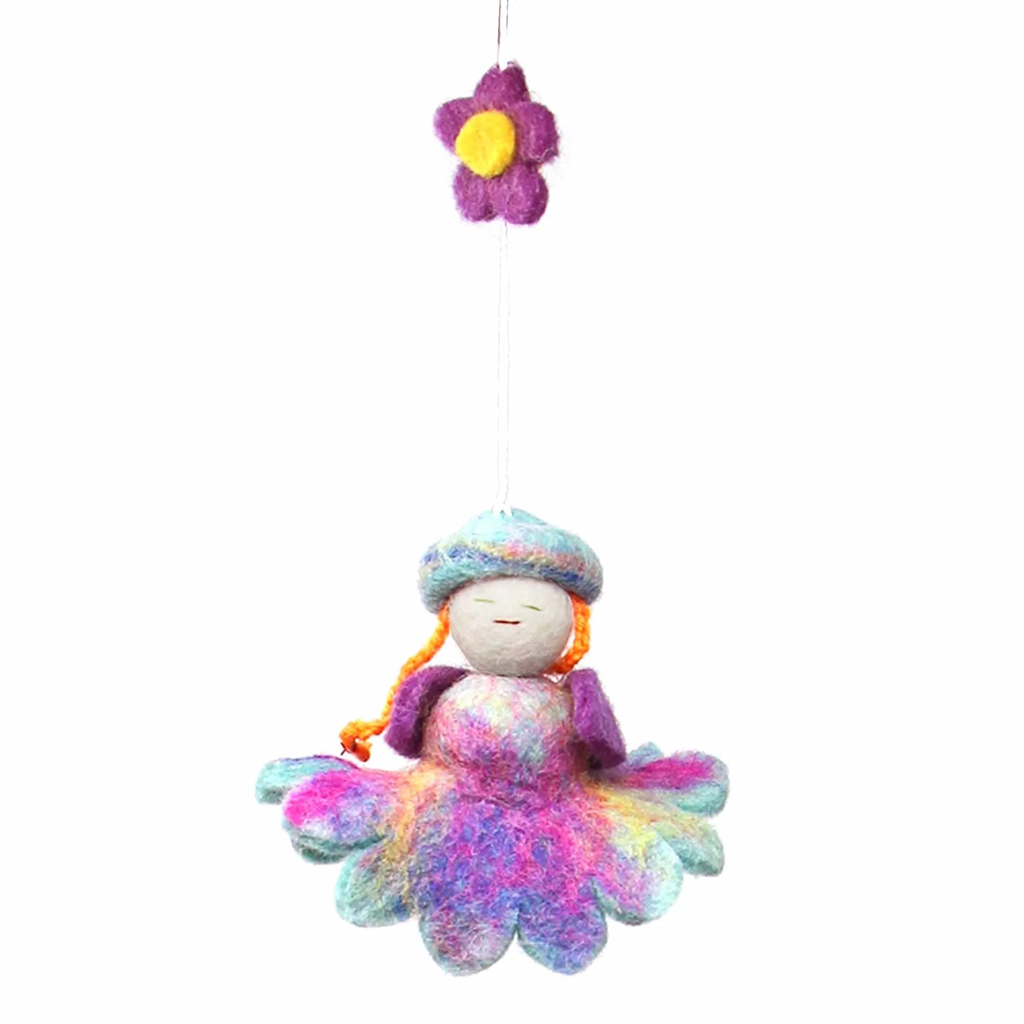 Felt Flower Fairy Mobile - Global Groove - Image 4