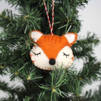 Christmas Ornament: Fox - Global Groove (H) - Image 2
