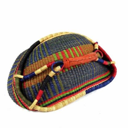 Bolga Market Basket, Large - Mixed Colors - Image 12
