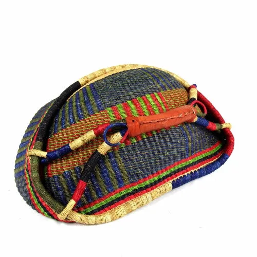 Bolga Market Basket, Large - Mixed Colors - Image 12