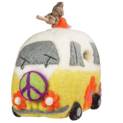 Felt Birdhouse - Magic Bus - Wild Woolies